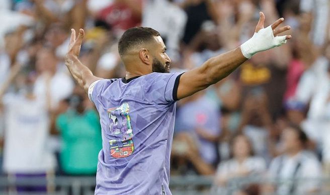 关于皇马老将本泽马复出，神勇破门助球队胜利的信息